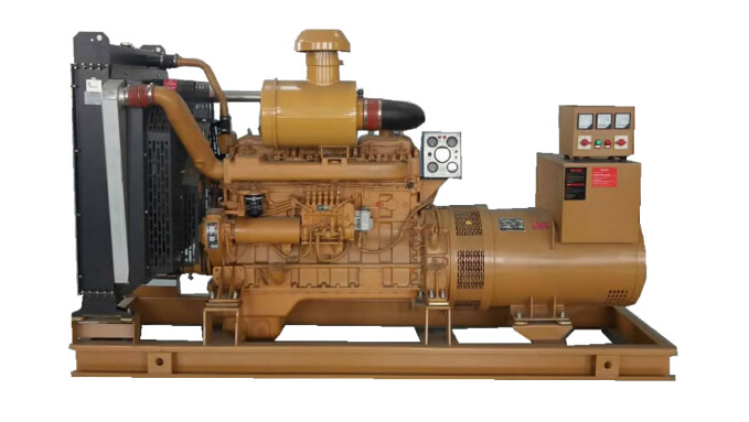富宁上柴250kw大型柴油二手发电机组